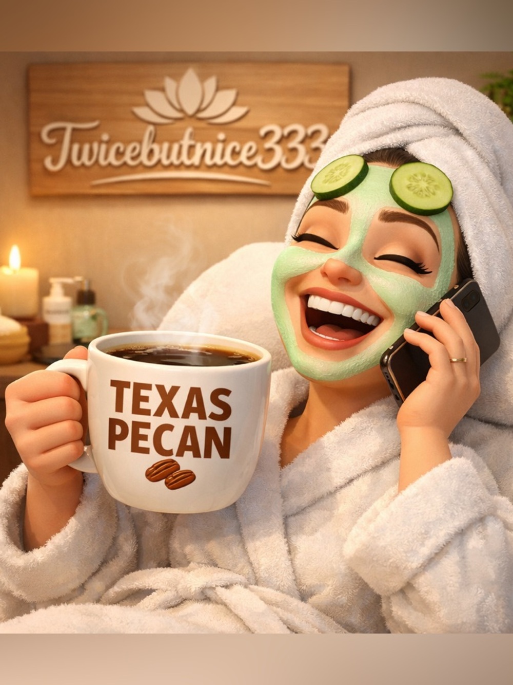 Texas Pecan Facial - IYKYK